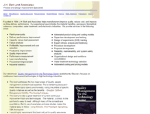 Tablet Screenshot of jhberkandassociates.com